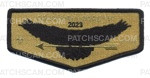 Patch Scan of Colonneh Lodge 137- 2023 OA Flap- Black