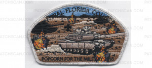 Patch Scan of Popcorn for the Military CSP Army Silver (PO 88057)