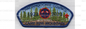 Patch Scan of 100 Years of Camp Pine Mountain (PO 101392)