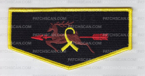 Patch Scan of Ajapeu 2 W Ribbon - Yellow Border