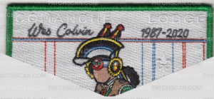 Patch Scan of Ledger OA Flap Wes Colvin 4