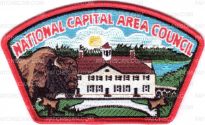 Patch Scan of NCAC Buffalo Wood Badge CSP