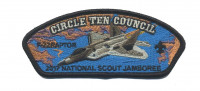 Circle Ten Council- 2017 National Scout Jamboree- F-22 Raptor Circle Ten Council #571