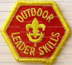 Patch Scan of X134137A OUTDOOR LEADER SKILLS