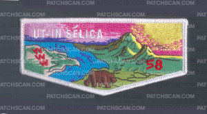 Patch Scan of UT-IN Selica 58 Flap White Border