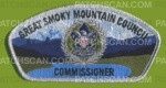 Patch Scan of GSMC Commissioner all silver symbol CSP