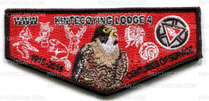 Patch Scan of Kintecoying Lodge Flap-Centuries of Service 