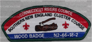 Patch Scan of CRC Wood Badge N2-66-18-2