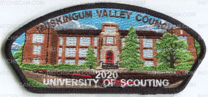 Patch Scan of MCV UNIVERSITY OF SCOUTING 2020