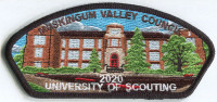 MCV UNIVERSITY OF SCOUTING 2020 Muskingum Valley Council #467