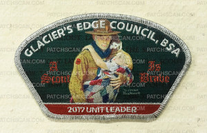 Patch Scan of GLACIERS EDGE UNIT LEADER 2017