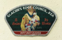 GLACIERS EDGE UNIT LEADER 2017 Glacier's Edge Council #620