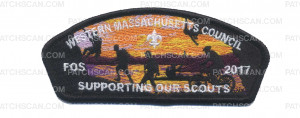 Patch Scan of FOS 2017 Supporting Our Troops- Black Border
