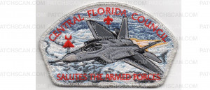 Patch Scan of Salutes the Armed Forces CSP Air Force (PO 88407)