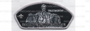 Patch Scan of FOS CSP Trustworthy Metallic Silver Border (PO 86488)