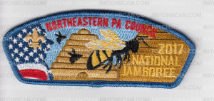 Patch Scan of NEPA National Jamboree 2017 Beehive