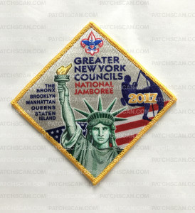 Patch Scan of Statue of Liberty - Center