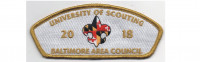 University of Scouting Gold (PO 87593) Baltimore Area Council #220