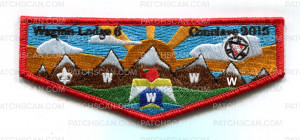 Patch Scan of Conclave 2015 OA Flap 
