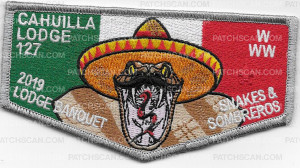 Patch Scan of Cahuilla Lodge 127 2019 Lodge Banquet
