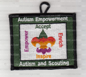 Patch Scan of X166192A Autism and Scouting