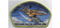 Popcorn for the Military Air Force Gold Border (PO 86234) Central Florida Council #83