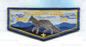 Patch Scan of Pellissippi Lodge 230 flap