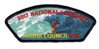 2013 JAMBOREE- ALOHA COUNCIL- #212332 Aloha Council #104