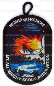 Patch Scan of X168678A FRIEND OF FRENCHE (Twill)