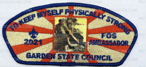 Patch Scan of Garden State - FOS 2021 TO KEEP PHYSICALLY STRONG