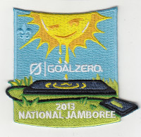 X167679A GOAL ZERO 2013 NATIONAL JAMBOREE ClassB	