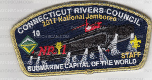 Patch Scan of CRC National Jamboree 2017 STAFF #10