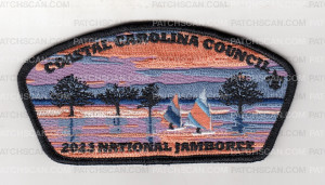 Patch Scan of 2023 National Jamboree Coastal Carolina Council CSP Set