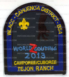 Patch Scan of X167180A WORLD ZCOUTING 2013