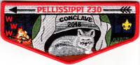 Conclave 2018- Pellissippi 230 Flap  Great Smoky Mountain Council #557