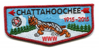 100th Anniversary OA Flap  Chattahoochee Council #91