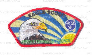 Patch Scan of K124376 - MIDDLE TENNESSEE COUNCIL - EAGLE SCOUT