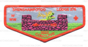Patch Scan of SHENSHAWPOTOO LODGE 276 -2022 Conclave NEON Flap