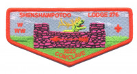 SHENSHAWPOTOO LODGE 276 -2022 Conclave NEON Flap Shenandoah Area Council #598(not active, merged with Mason Dixon)