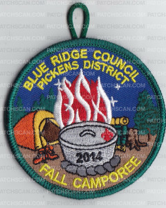 Patch Scan of PICKENS DISTRICT FALL CAMPOREE