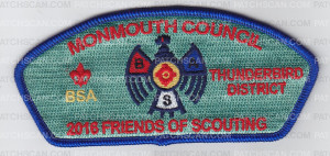 Patch Scan of Monmouth Council FOS 2016 Thunderbird District 