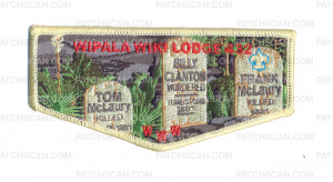 Patch Scan of K122019 - GRAND CANYON COUNCIL - WIPALA WIKI TOMBSTONES FLAP