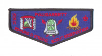 	 Edmund D Strang Scout Reservation Flap (Black) Housatonic Council #69