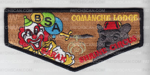 Patch Scan of Comanche Lodge Barak Shriner Circus