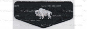 Patch Scan of 2018 NOAC Flap White Buffalo (PO 87678)