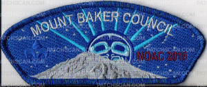 Patch Scan of Mount Baker Council NOAC 2018