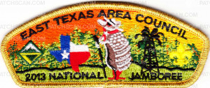 Patch Scan of TB 201735A ETAC Jambo CSP Gold 2013