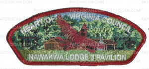 Patch Scan of Nawakwa Lodge 3 Pavilion CSP (Dark Red Metallic Border) 