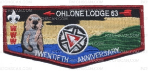 Patch Scan of Ohlone Lodge 63 - Pocket Flap