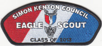 33291 - 2013 Eagle Scout Class CSP Simon Kenton Council #441